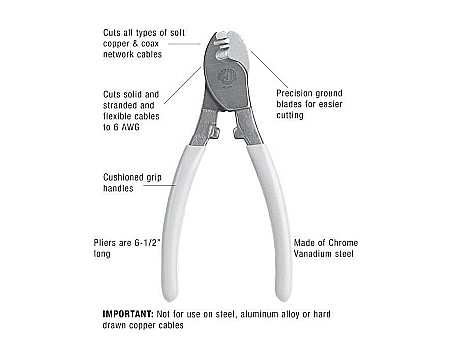 Copper Coax And Network Cable Cutter [6]