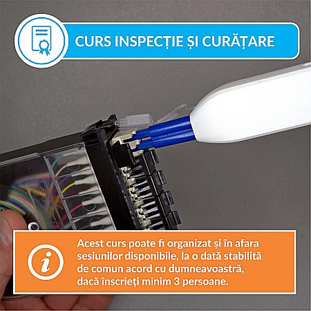 Cursuri specializare - Curs Inspectie si Curatare Conectori Optici