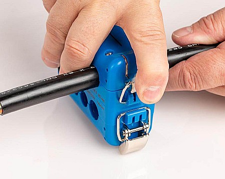 Cutit cu taiere longitudinala si transversala pentru extras buffere din cabluri de 8.7-14.6mm, JONARD [3]