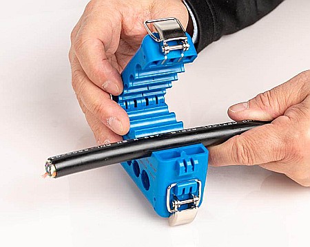 Cutit cu taiere longitudinala si transversala pentru extras buffere din cabluri de 8.7-14.6mm, JONARD [2]