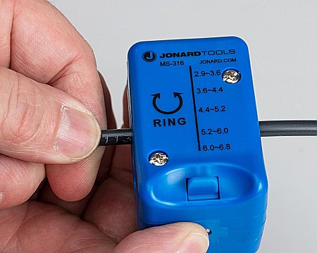 Cutit cu taiere longitudinala si transversala pentru extras buffere din cabluri de 2,9-6,8mm [4]