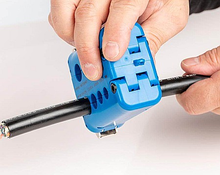 Cutit cu taiere longitudinala si transversala pentru extras buffere din cabluri de 8.7-14.6mm, JONARD [4]