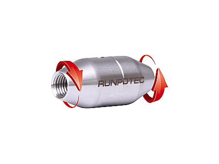 Dispozitive antirasucire - Dispozitiv antirasucire, inox, conexiune RTG 12 la ambele capete, RUNPOTEC