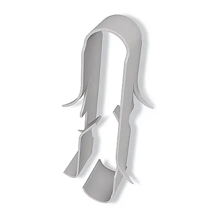 Cleme fixare perete - NANOCLIP, Clema rapida metalica pentru fixare cabluri, alba, 2mm, LINIAN