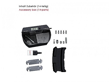 GF3 SLIM - Tragator cablu din fibra de sticla cu accesorii si contor electronic, Ø 3mm x 20m [4]