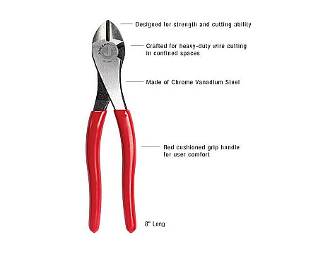 High Leverage Diagonal Cutter Curved [6]
