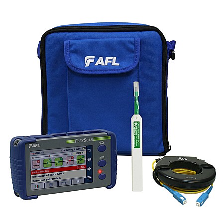 Kit Basic OTDR AFL FlexScan FS200-300 1310/1550 PON OTDR, VFL, OLS/OPM, BT/WiFi [5]