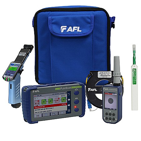 Kit Basic OTDR AFL FlexScan FS200-304 1310/1550/1650 PON OTDR, VFL, OLS/OPM, BT/WiFi [4]