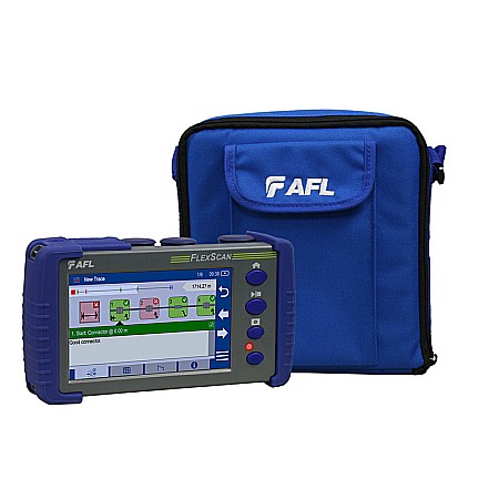 Kit Basic OTDR AFL FlexScan FS300-325 Quad OTDR, VFL, OLS/OPM, BT/WiFi [8]