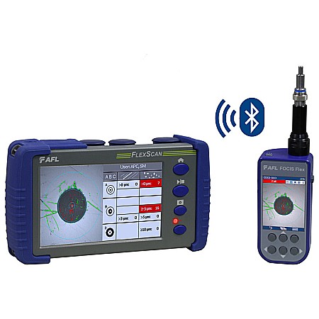 Kit Basic OTDR AFL FlexScan FS300-325 Quad OTDR, VFL, OLS/OPM, BT/WiFi [4]
