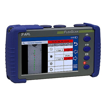 OTDR-uri - Kit Basic OTDR AFL FlexScan FS300-325 Quad OTDR, VFL, OLS/OPM, BT/WiFi