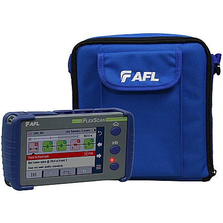 Kit Basic OTDR AFL FlexScan FS200-100 1310/1550 OTDR, VFL, OLS/OPM, BT/WiFi [6]