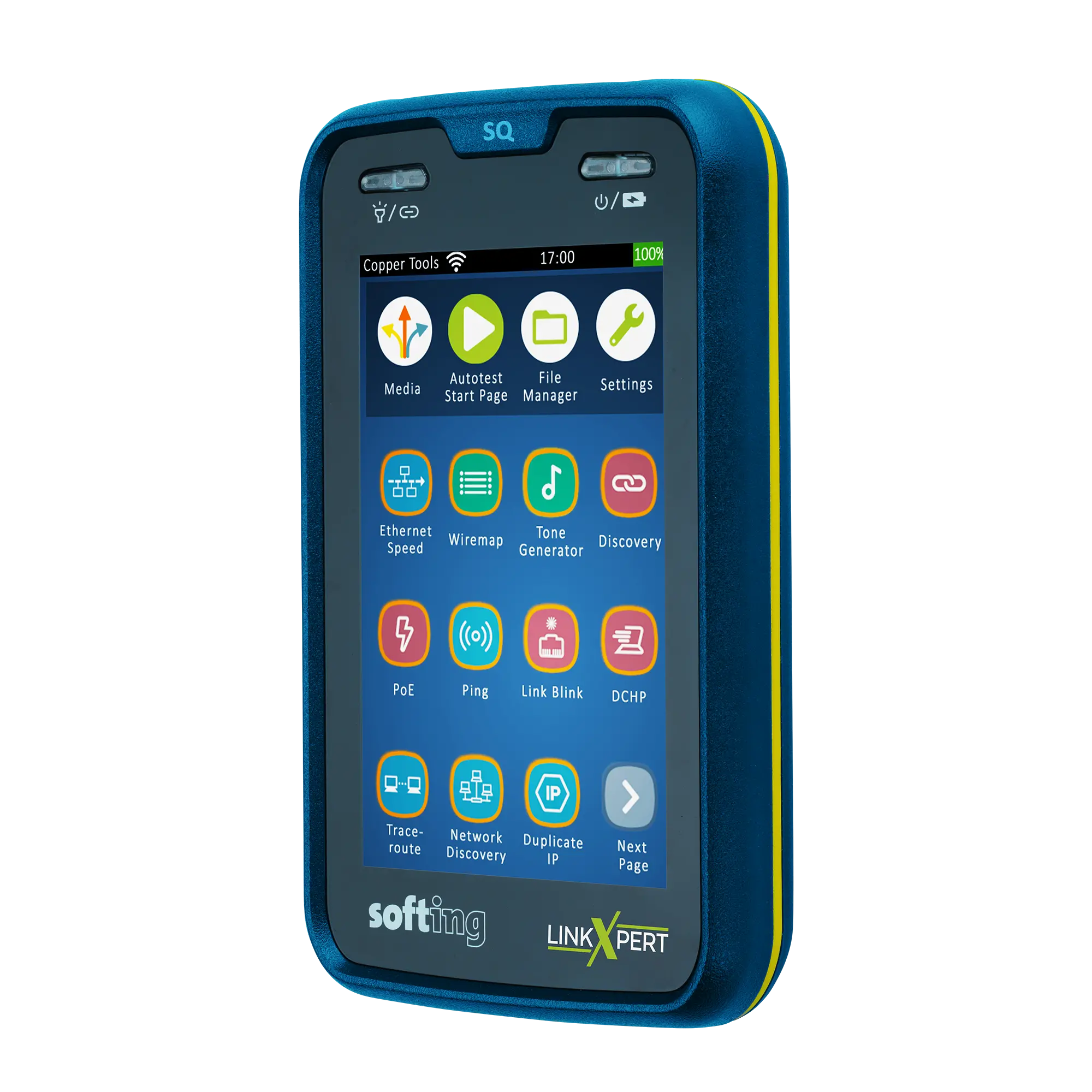 LinkXpert SQ - Tester inteligent pentru validarea retelelor pe cupru, fibra optica si Wi-Fi [4]