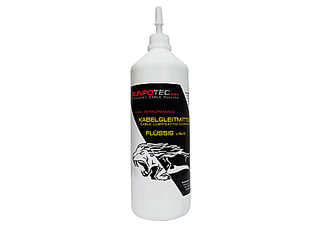 Lubrifianti cablu - Lubrifiant lichid tragere cablu, 1000ml, RUNPOTEC