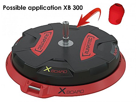 Mandrina pentru derulatoare tamburi XB 300/XB500, RUNPOTEC [2]
