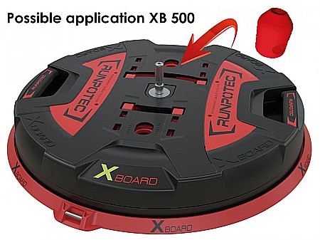 Mandrina pentru derulatoare tamburi XB 300/XB500, RUNPOTEC [1]