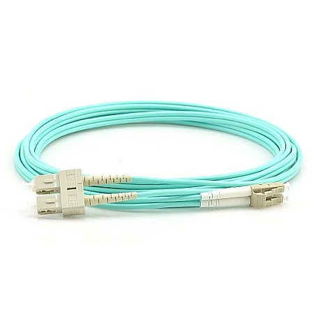 Lichidare stoc - Patch cord LC/UPC la SC/UPC OM3 10m Duplex, AFL Hyperscale