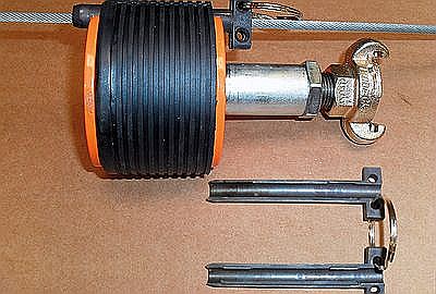 Tragere mecanizata - Pistol pentru lansare sufa de tragere Lancier de 6mm in tevi cu diametrul intern de 102 - 106mm