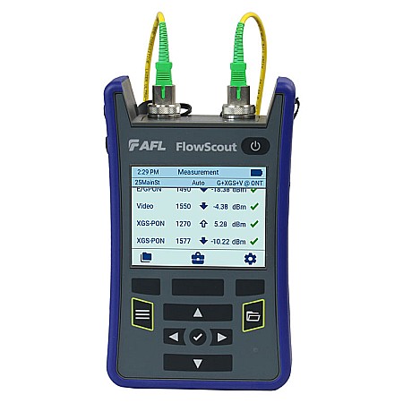 Powermetru Optic AFL FlowScout Through-Mode PON [3]