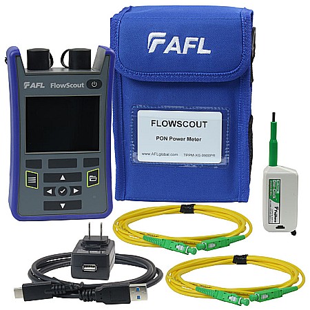 Powermetru Optic AFL FlowScout Through-Mode PON [1]