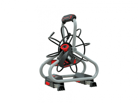 Suporti tamburi - Profi-Set Cadru din otel pentru tragator Ø 4,5 mm cu compartiment accesorii si contor, RUNPOTEC