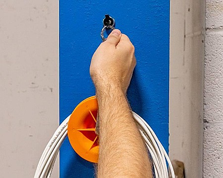 Pulley Set for Low Voltage Electrical, Network, & COAX Cables (2 pack) [6]