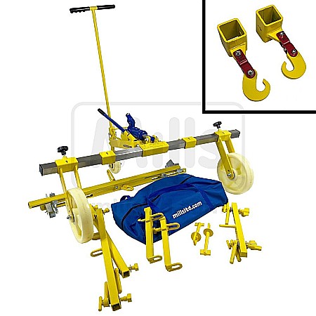 Dispozitive canalizatie - Set hidraulic pentru ridicare capac canal MILLS