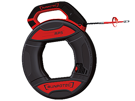 Tragere manuala - RP 5 cablu de tragere din plastic Ø 5,5mm, 20m, max 270 kg, fara contor electronic