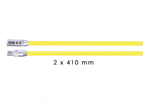 Solutii instalare cabluri - RUNPOSTICKS bete pentru tragatoare Ø 4,5mm, 2 buc x 0.41m, rigiditate mica, RUNPOTEC