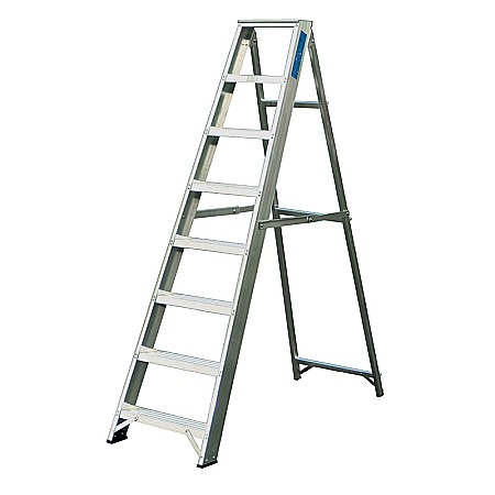 Scari din aluminiu - Scara aluminiu pliabila 8 trepte Mills