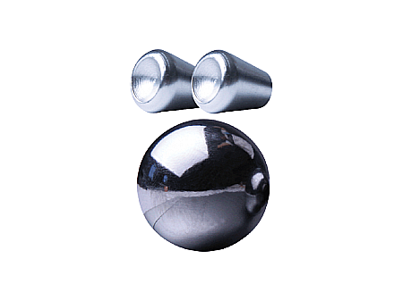Accesorii tragatoare - Set 3 varfuri magnetice puternice pentru tuburi de min 40mm, conexiune RTG Ø 6mm, RUNPOTEC