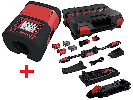 Unelte de masurat - SET: Dispozitiv digital pentru masurarea cablurilor si geanta transport RUNPOMETER RM 35 + derulator tamburi XB 300