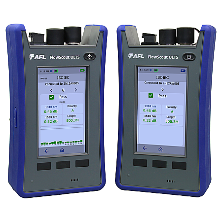 Masura si testare retele - Set masura FlowScout® OLTS MPO 12 fibre