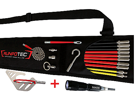 Accesorii tragatoare - SET Runposticks Comfort, bete pentru tragatoare, 19 piese, geanta inclusa
