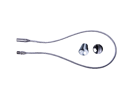 Solutii instalare cabluri - Sufa de tragere de 0,5m cu magnet bila, max. 1,5 kg, conexiune RTG Ø 6mm, RUNPOTEC