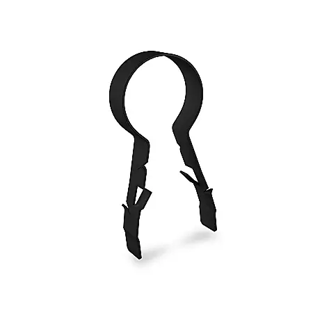 Cleme fixare perete - SUPERCLIP, Clema rapida metalica pentru fixare cabluri, neagra, 18-20mm, LINIAN