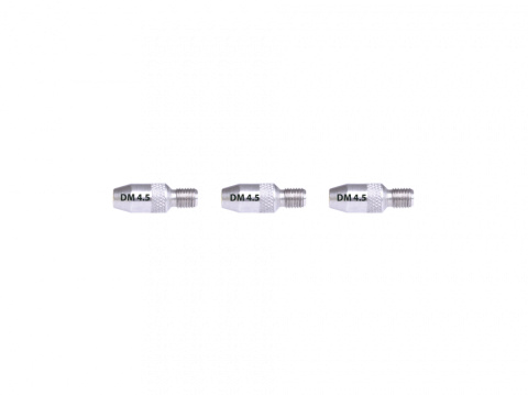 Accesorii tragatoare - Terminatie cu filet exterior RTG Ø 6 mm pentru bete RUNPOSTICKS Ø 4,5mm, rigiditate mica, 3 piese, RUNPOTEC