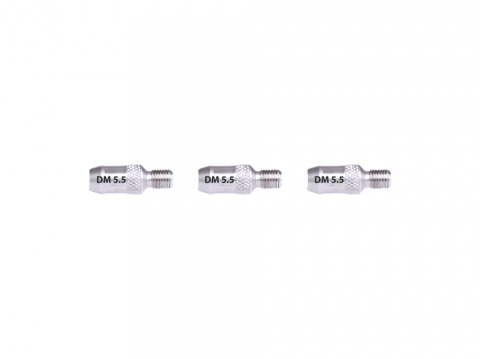 Accesorii tragatoare - Terminatie cu filet exterior RTG Ø 6 mm pentru bete RUNPOSTICKS Ø 5,5mm, rigiditate medie, 3 piese, RUNPOTEC