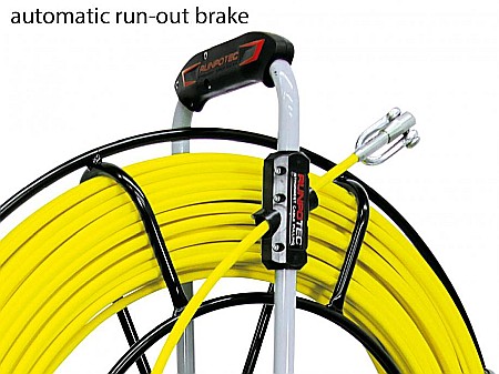 Tragator cablu din fibra de sticla Ø 7,5mm x 100m, RUNPOTEC [3]
