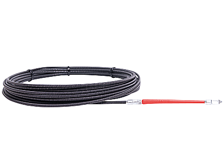 Solutii instalare cabluri - Tragator spiralat din metal Ø 4mm x 15m cu varf RUNPOGLIDER, RUNPOTEC