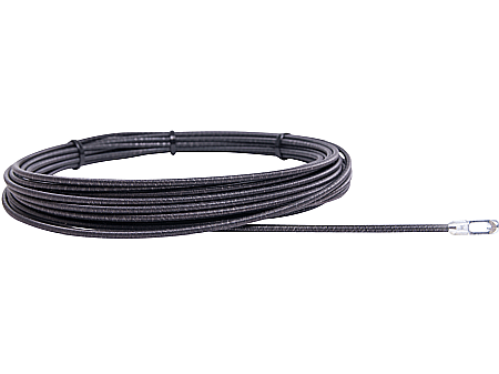 Solutii instalare cabluri - Tragator spiralat din metal Ø 4mm x 20m, RUNPOTEC