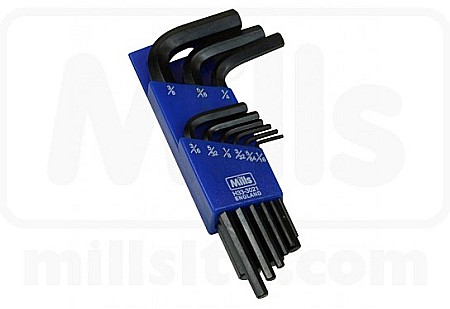Chei - Trusa chei imbus Mills 1.5 - 10mm (set 9 piese)