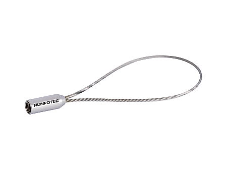 Accesorii tragatoare - Varf de tragere cu bucla din inox, Ø 1,5mm x 85mm, conexiune RTG Ø 6mm, RUNPOTEC