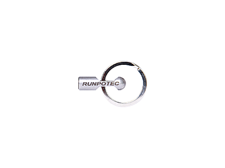 Accesorii tragatoare - Varf de tragere inox cu inel, conexiune RTG Ø 6mm, RUNPOTEC