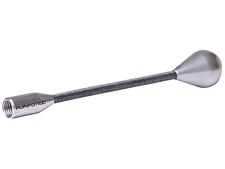 Accesorii tragatoare - Varf flexibil cu bila Ø 13mm, inox, conexiune RTG Ø 6mm, RUNPOTEC