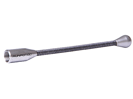 Accesorii tragatoare - Varf flexibil cu bila Ø 7mm, inox, conexiune RTG Ø 6mm, RUNPOTEC
