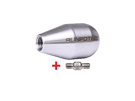 Accesorii tragatoare - Varf strapungere Ø 30mm, conexiune RTG Ø 12mm, include adaptor RTG Ø 6mm extern, RUNPOTEC