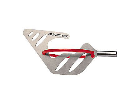 Accesorii tragatoare - Vart de tragere inox, obstacole de pana la 8cm, conexiune RTG Ø 6mm, RUNPOTEC