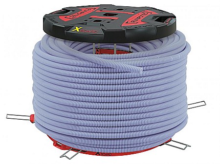 XB 500 T - Derulator tamburi universal cu extensie telescopica, Ø 80cm, greutate 800 kg, include 2 buc x 410mm RUNPOSTICKS bete pentru tragatoare Ø 7.5mm [1]