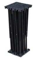 Alustage Spider Riser 1x1 20cm Black [1]